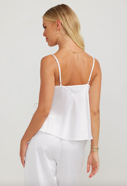 Christabel Top White