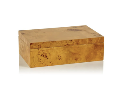 Leiden Burl Wood Design Box