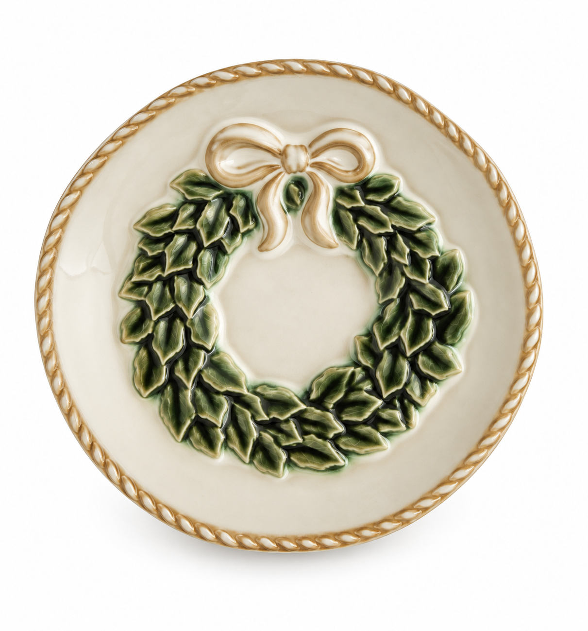 Chrirtmas Plate Wreat