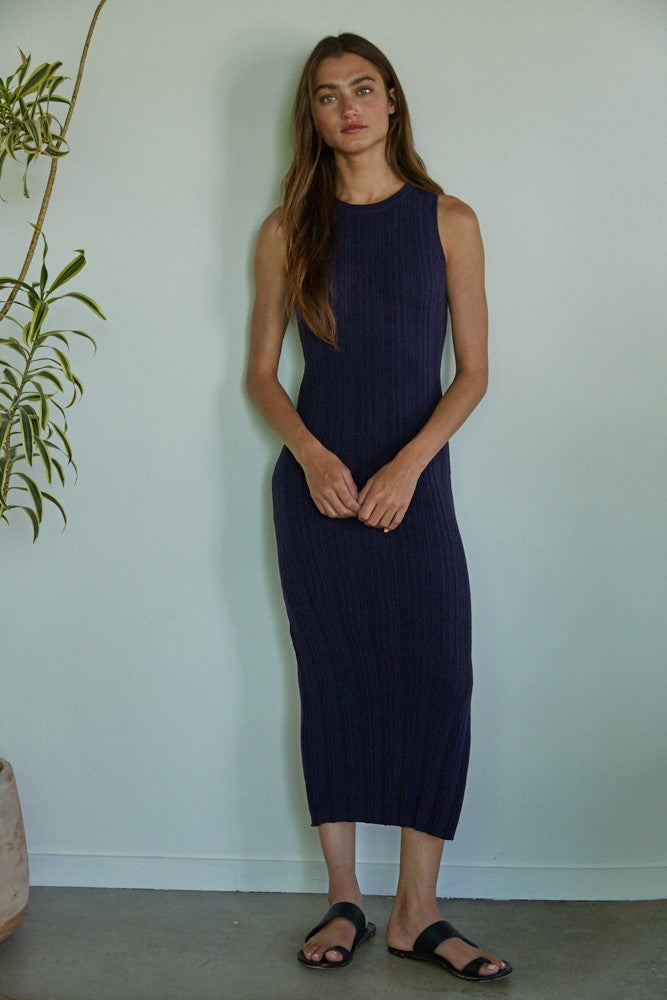 Jennie Dress Dark Navy