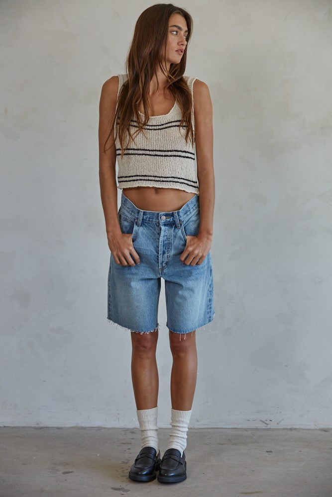 Pierre Top Natural Black