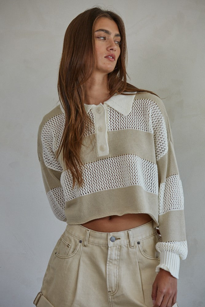 Declaen Sweater Ivory Stone