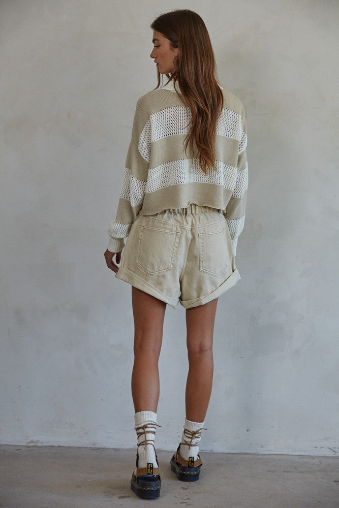 Declaen Sweater Ivory Stone
