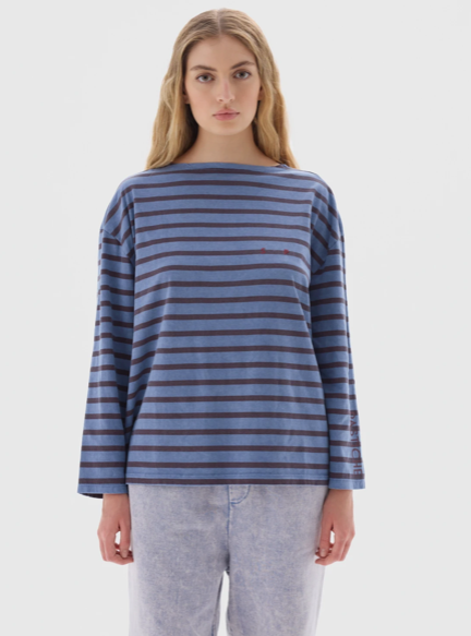 T-shirt Sailor Blue Stripe
