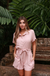 Moon Romper Rose