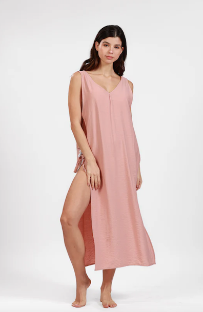 Iguazu Long Dress Rose