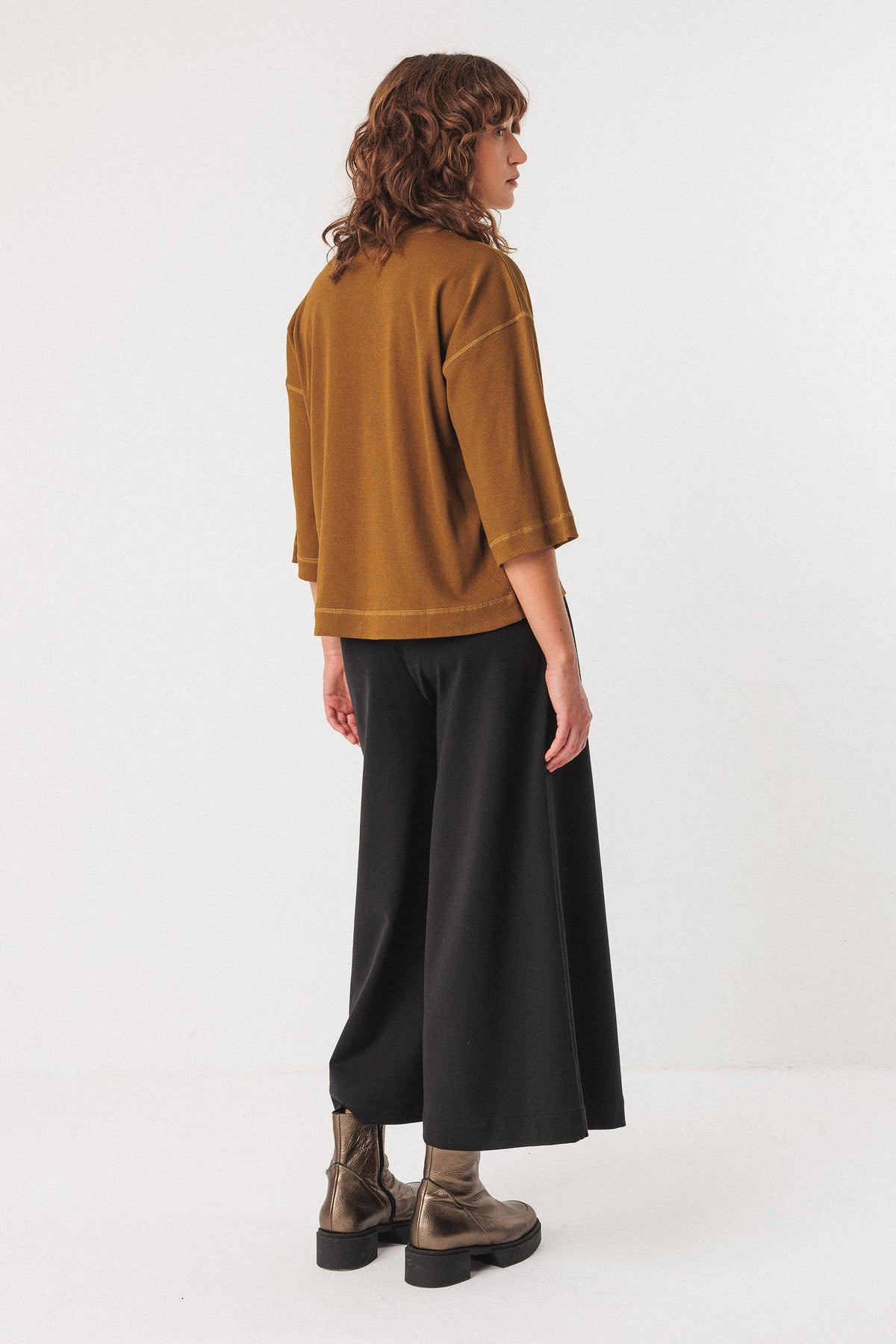 Hendaia Gots TShirt  Brown