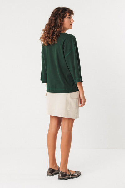 Hendaia Gots T Shirt Green