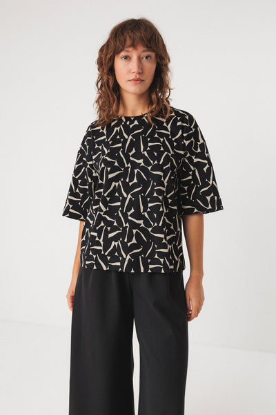 Lariz-Gots T-Shirt Brown