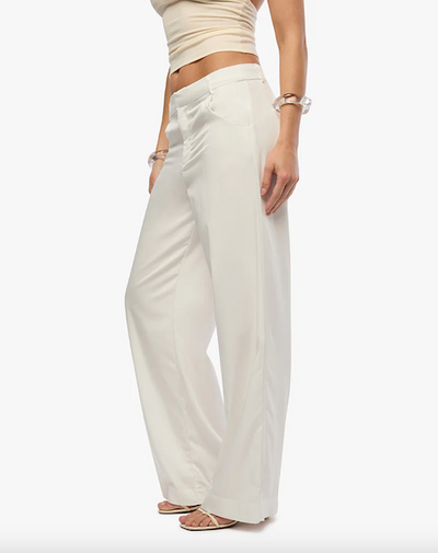 Straight Leg Pant White