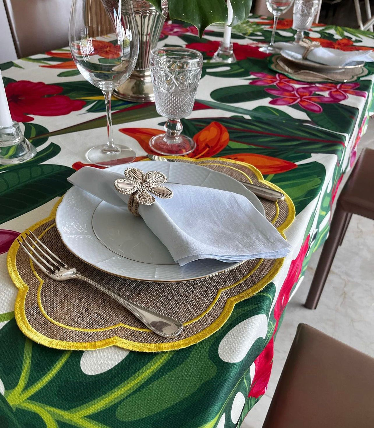 Jute Placemat Yellow