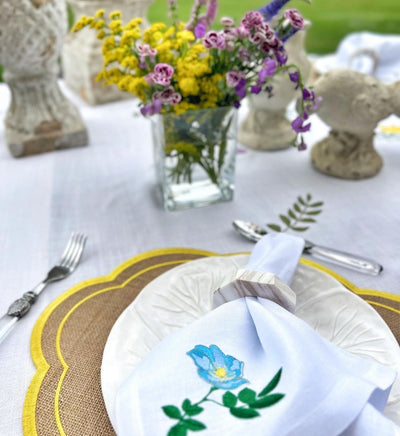 Jute Placemat Yellow