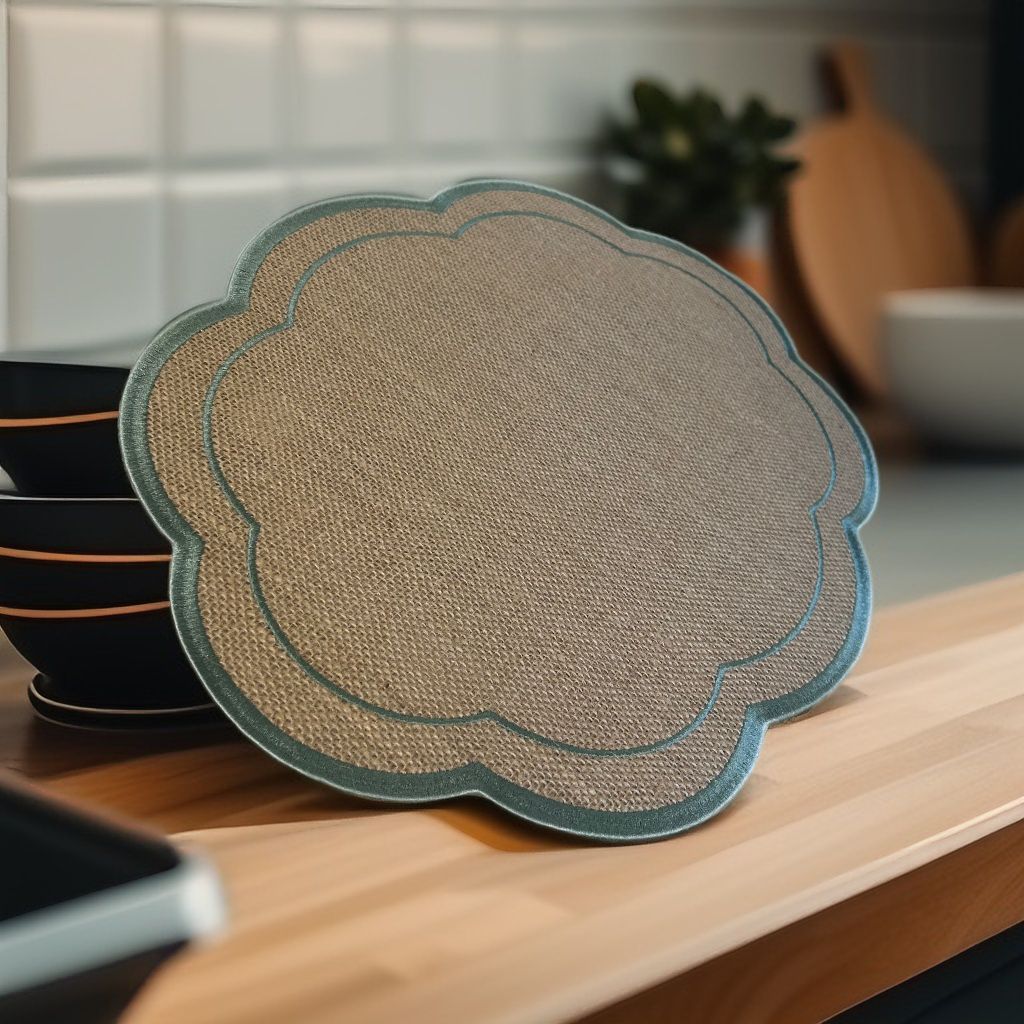 Jute Placemat Green