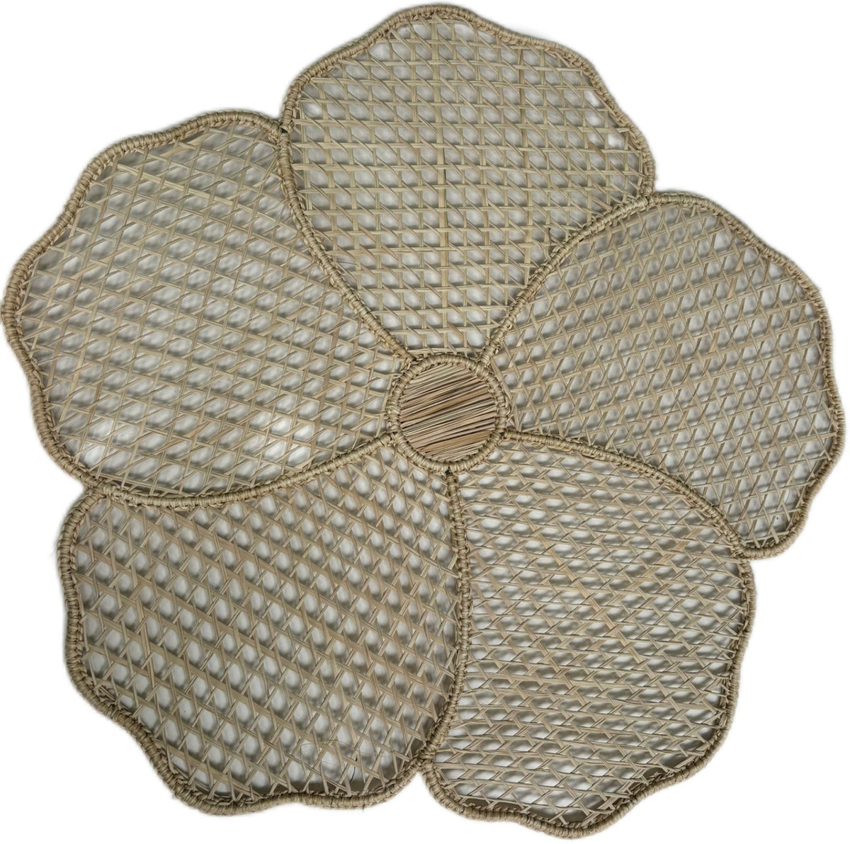 Merced Placemat Flower Natural