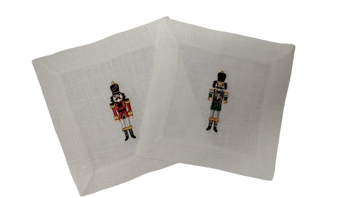 Cocktail Napkin Set Nutcracker Multi