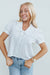 Celina Shirt Ivory Blue