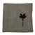 Cocktail Napkin Green Oliva Set Palm Black