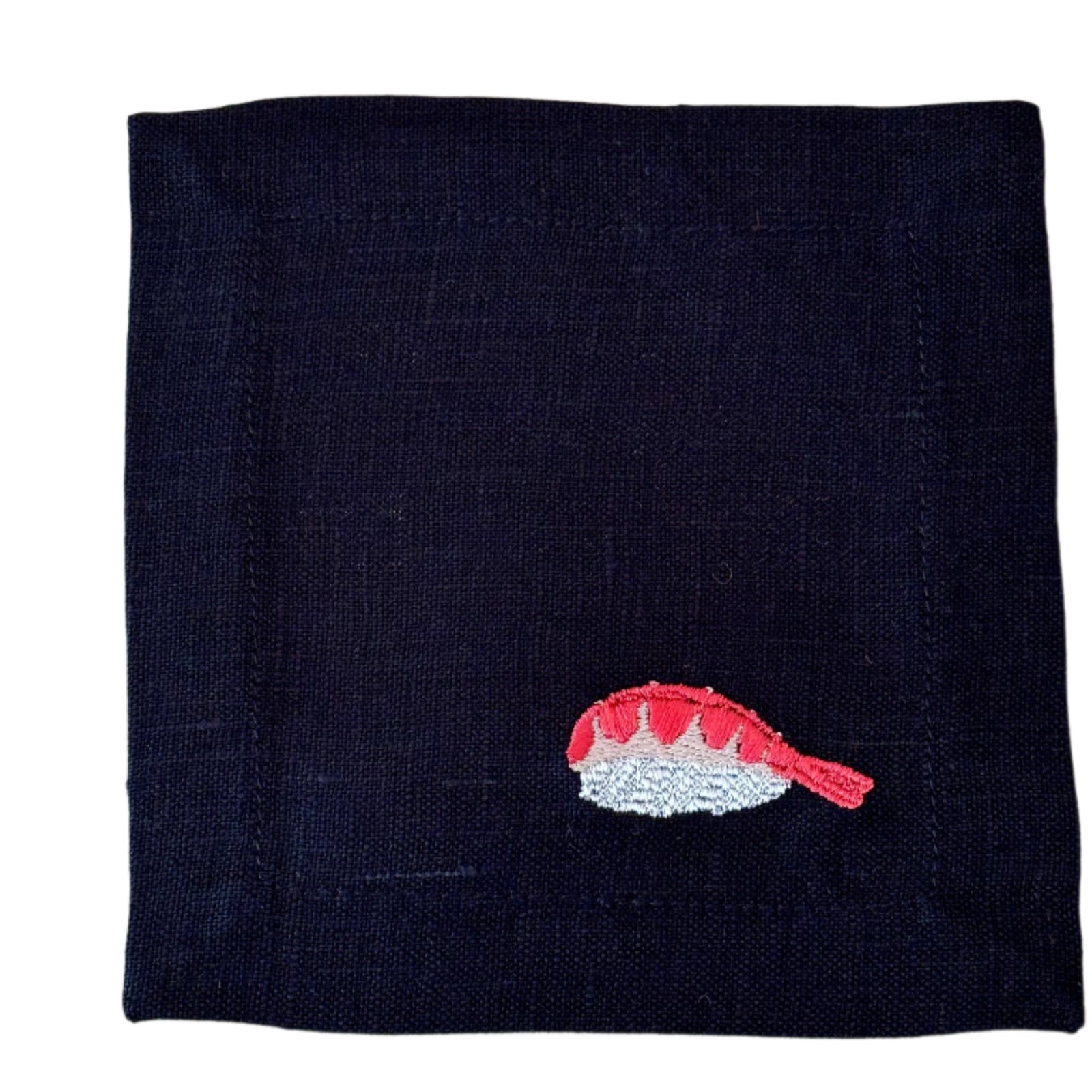 Cocktail Napkin Black Set Nigiri