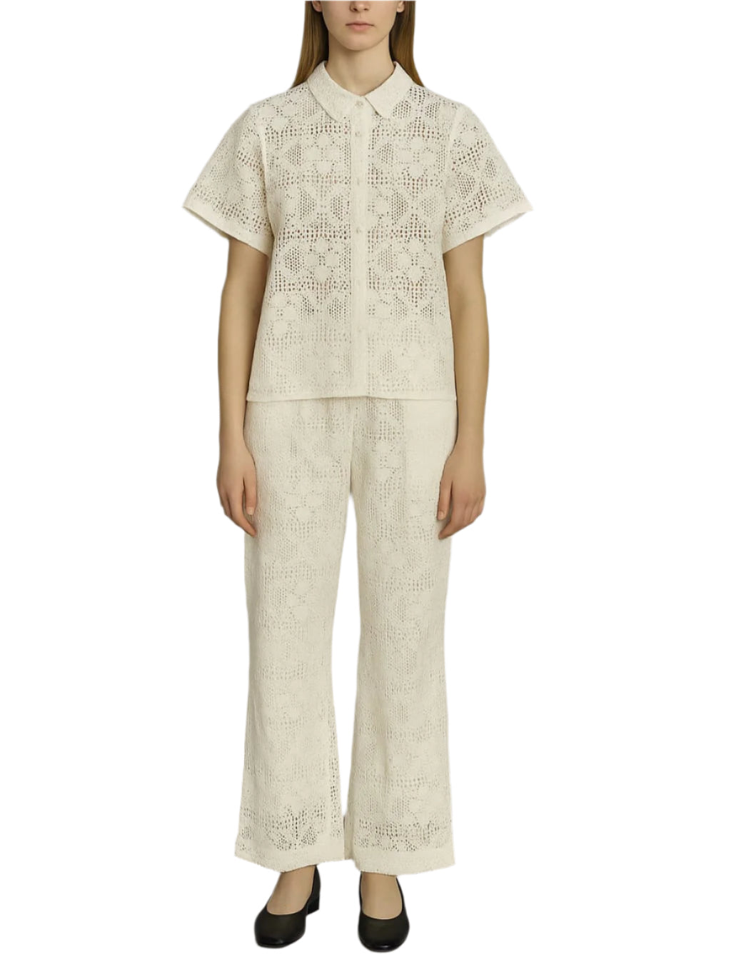 Lacey Shirt Ivory