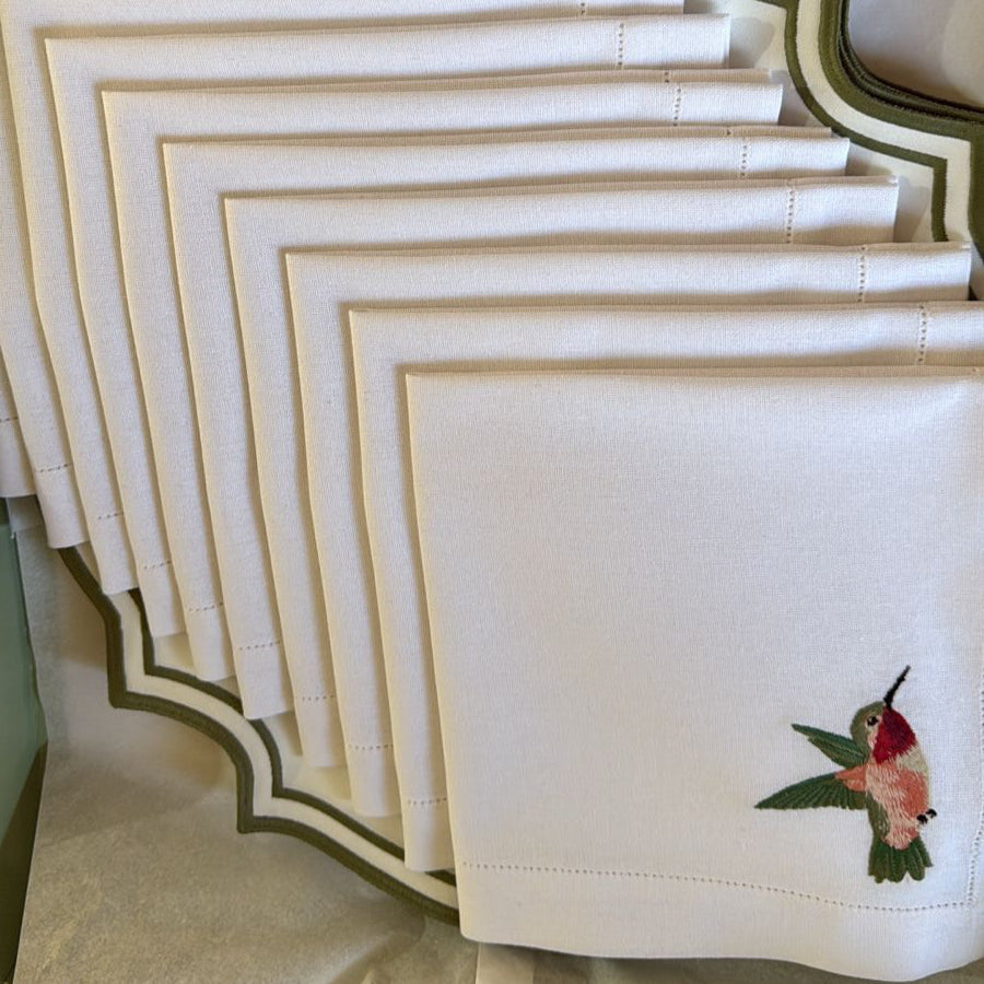 Linen napkin Colibri