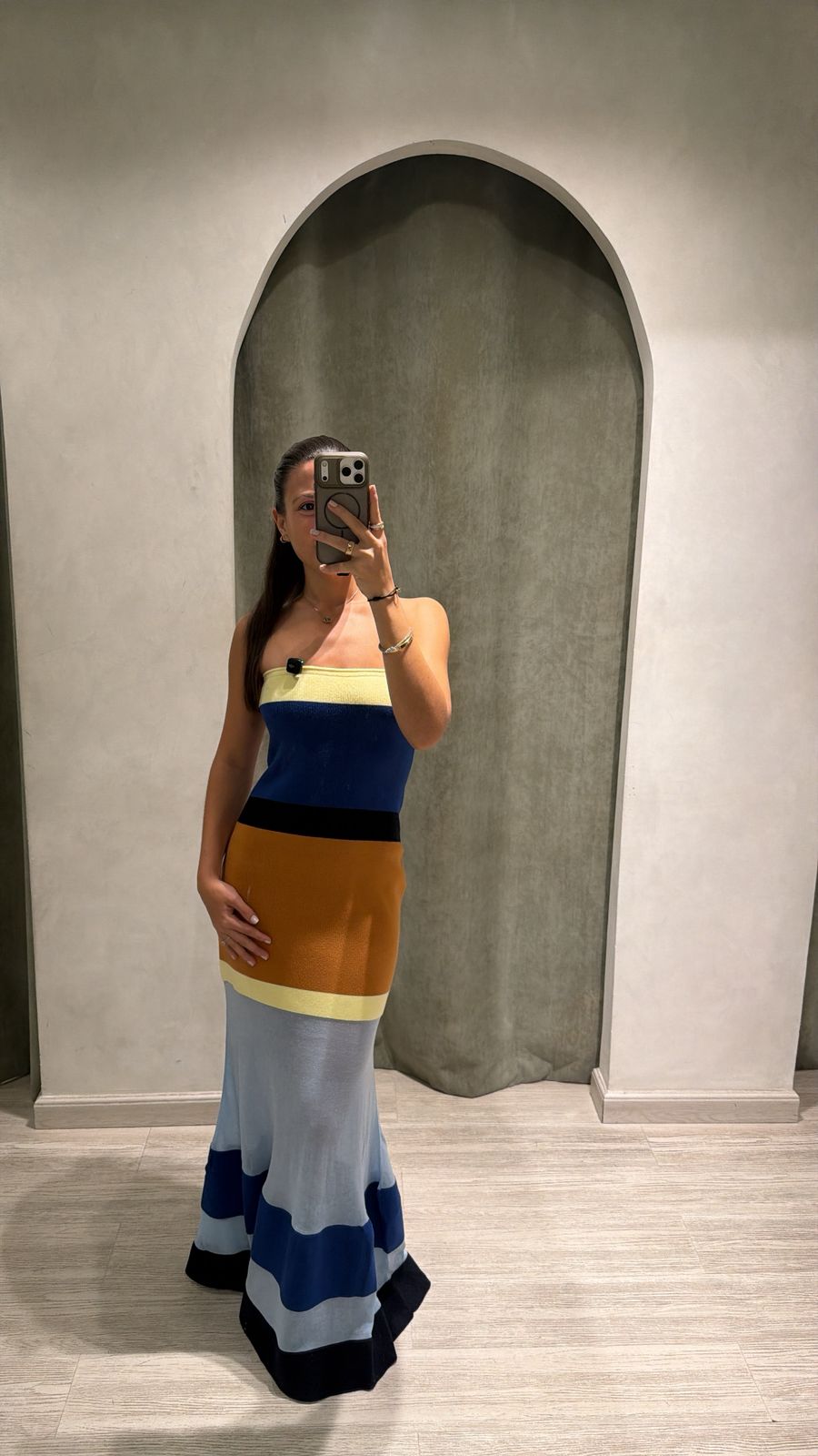 Iris Sweater Dres Blue Multi