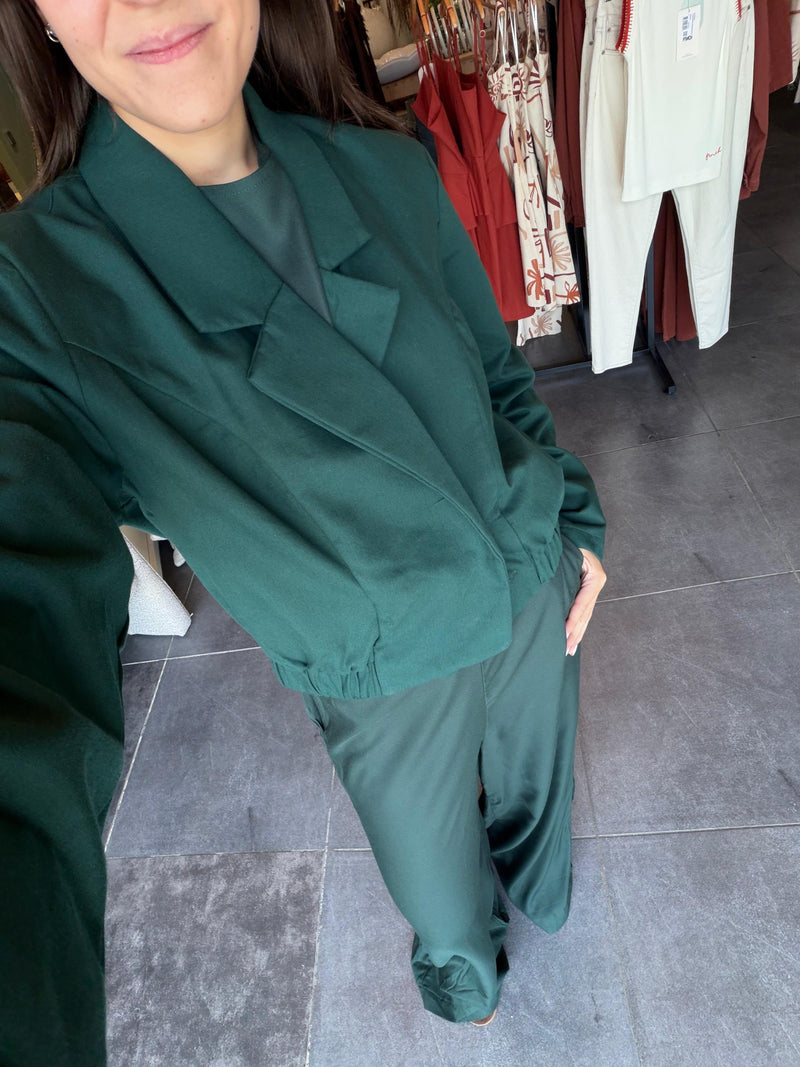 Dahlia Jacket Dark Green