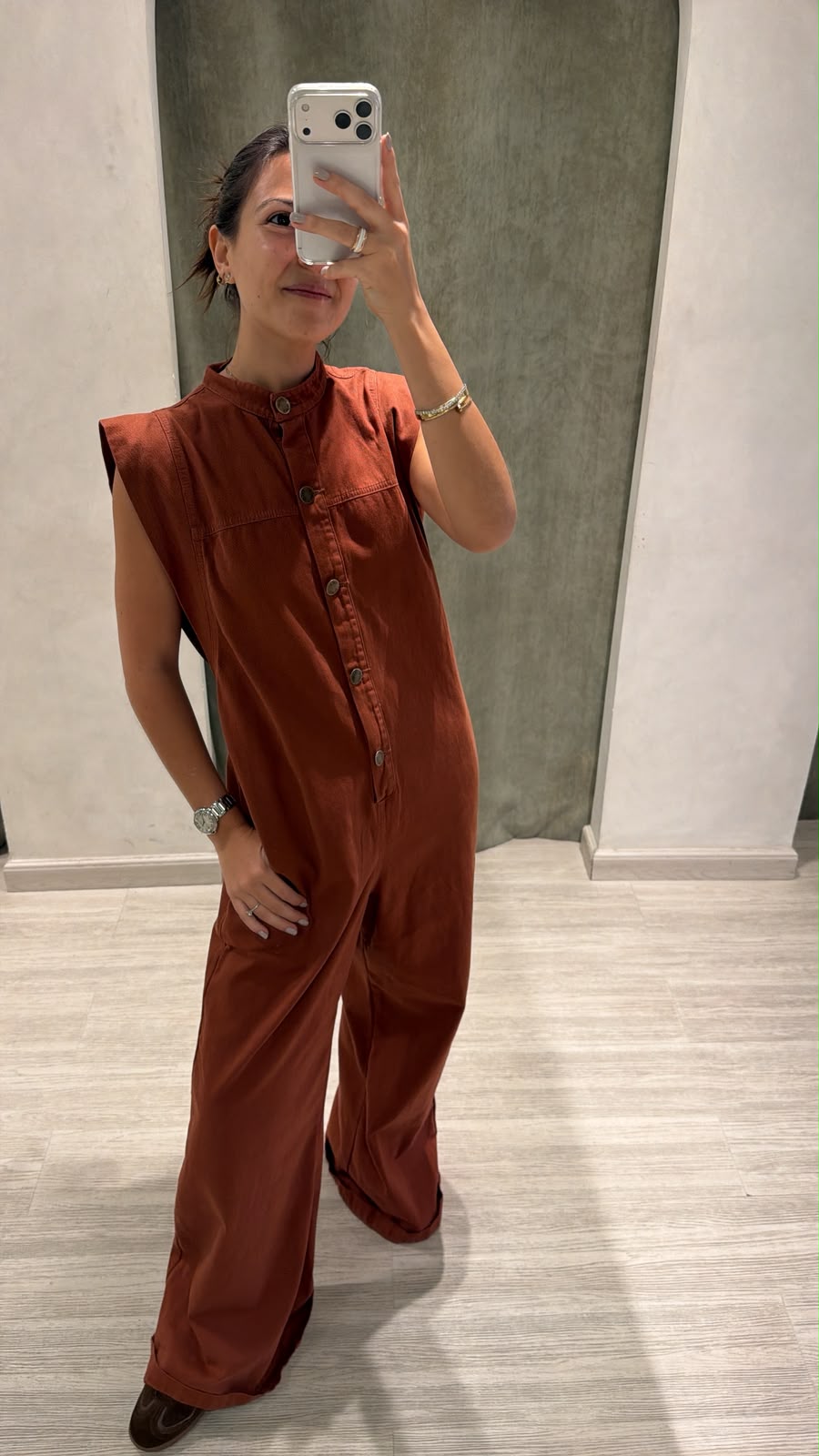 Francisca Jumpsuit Marron