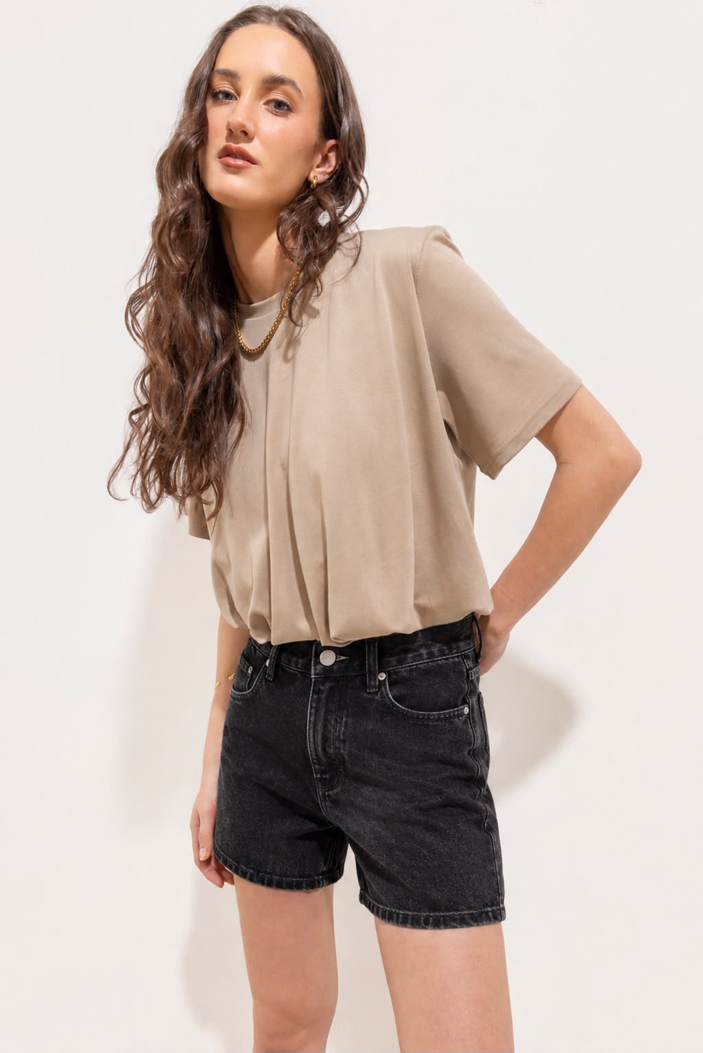 Bobi Tshirt Beige