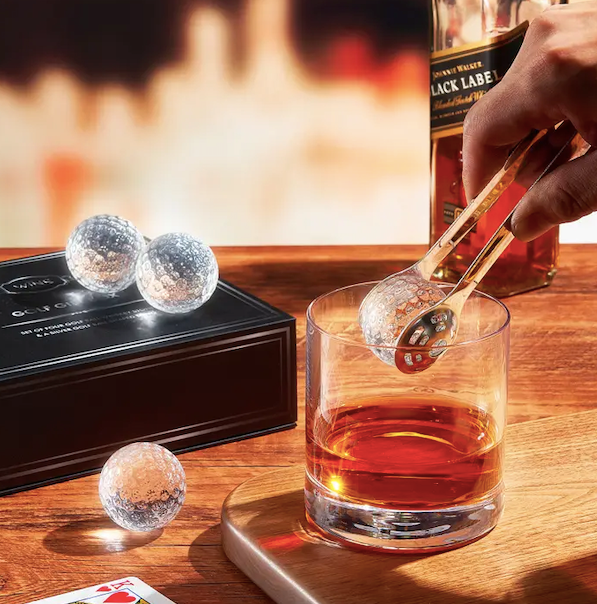 Golf Ball Whiskey Coolers Set of 5