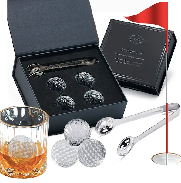 Golf Ball Whiskey Coolers Set of 5
