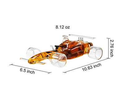 F1 Racecar Whiskey Decanter
