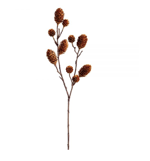 Plastic Pine Cone Spray