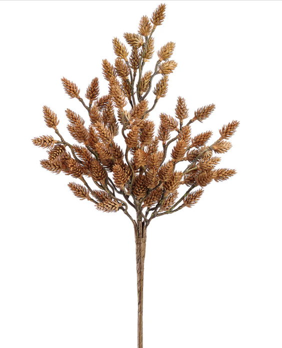 Plastic Pinecone Artificial Plant Small