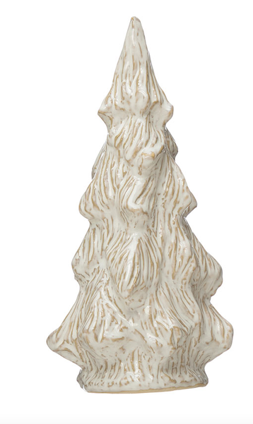 Tree Reactive Glaze White