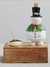 Resin Snowman Toothpick Holder