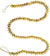 Hammered Metal Ball Garland Gold Finish
