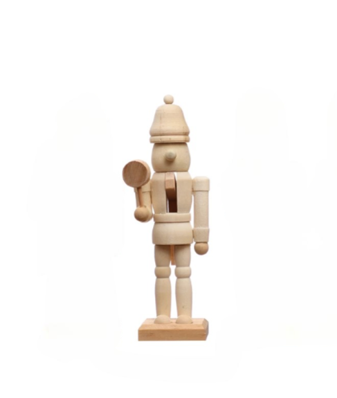 Wood Nutcracker Natural