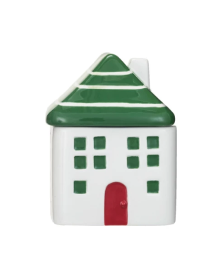 Ceramic House Shaped Jar