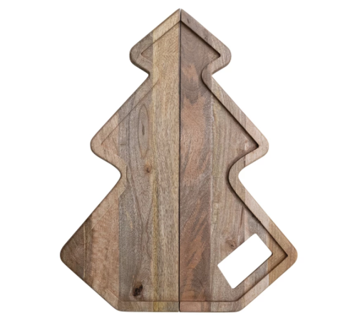 Mango Wood Folding Tree Shaped Board