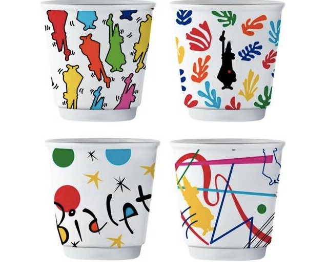 Faces Cup Set White