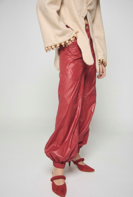 Sinuata Pant Cherry