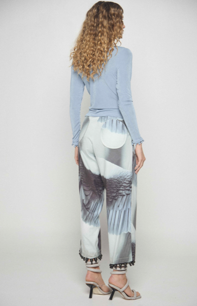 Odile Pant Print Blue