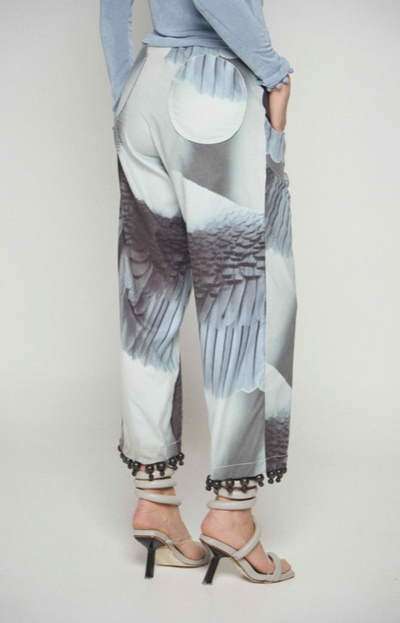 Odile Pant Print Blue