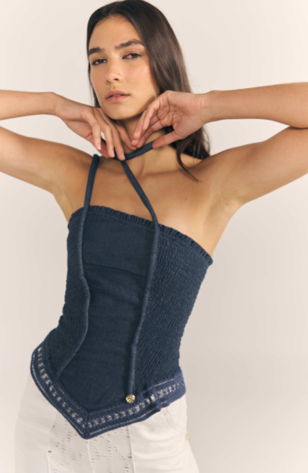 Caperea Top Denim