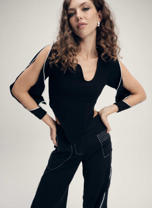 Eden Top Black