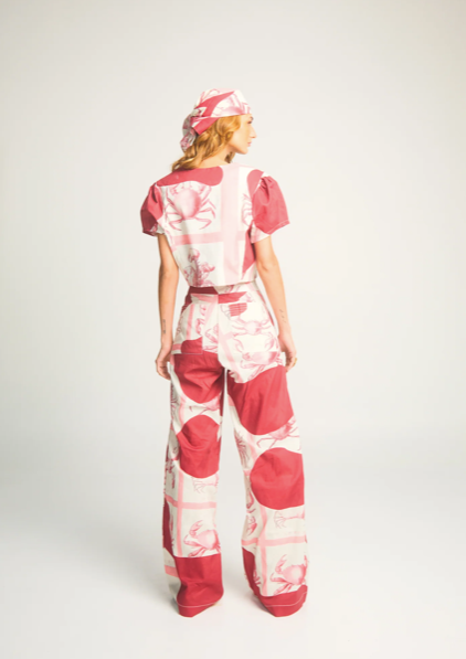 Crustaceo Pant Print