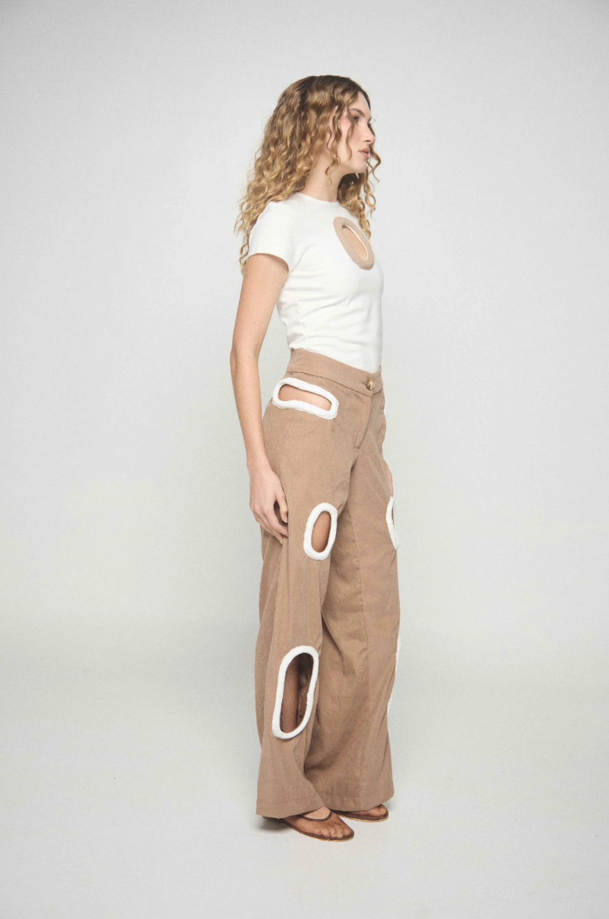 Orangutan Pants Tabaco Ivory