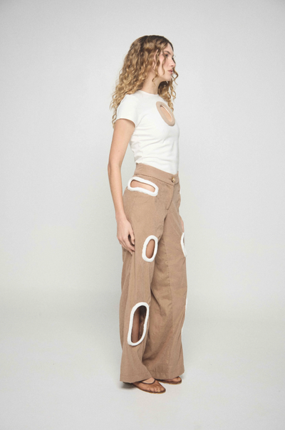 Orangutan Pants Tabaco Ivory