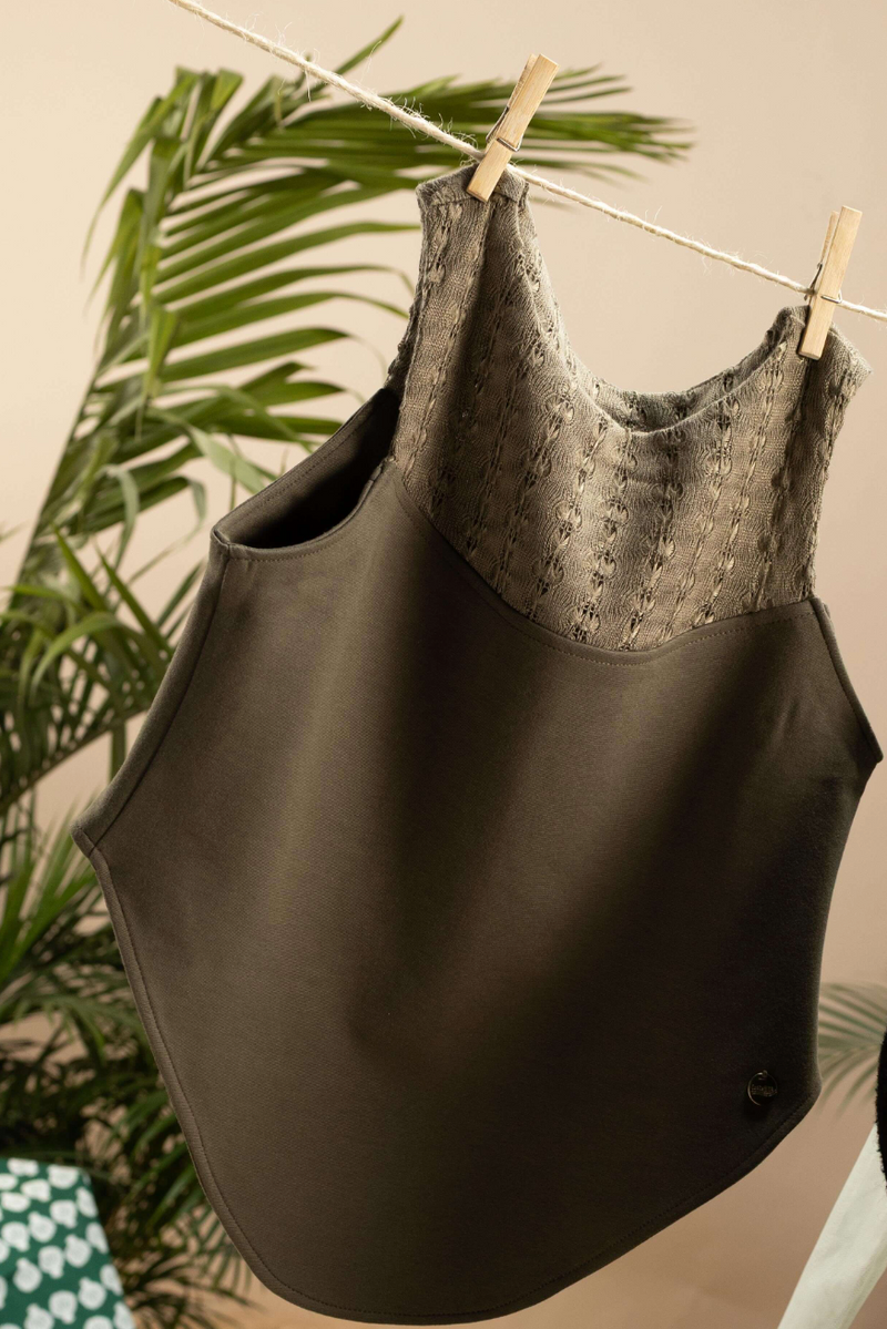 Coralito Top Olive