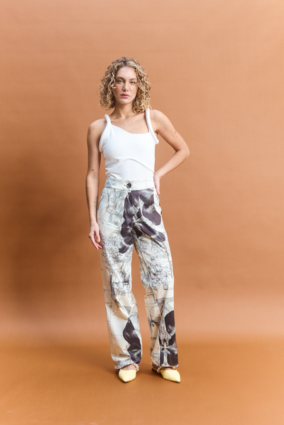 Nectarina Pant Print Cierres